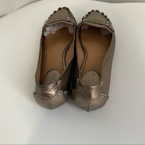 KATE SPADE PEWTER DRIVING MOCCASIN - Picture 10 of 15